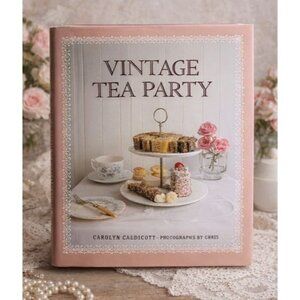 Vintage Tea Party Cookbook Hardcover | Carolyn Caldicott | Frances Lincoln | Tea